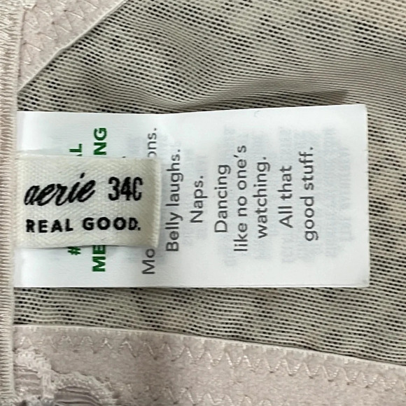 NWOT Aerie Real Power Balconette Paisley Lace Bra 34C - Picture 12 of 15